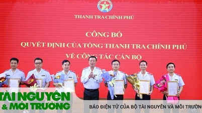 Thanh tra Chính phủ công bố quyết định về công tác cán bộ