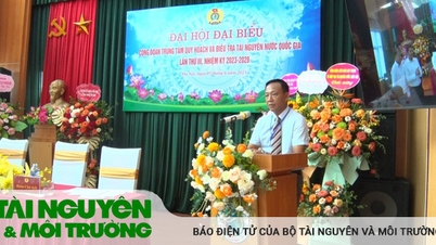 Trung tâm Quy hoạch và Điều tra tài nguyên nước Quốc gia tổ chức thành công Đại hội Công đoàn