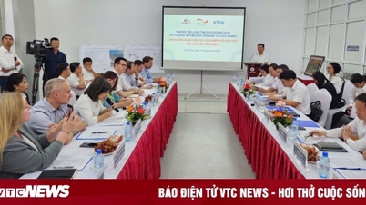 คณะผู้แทนกระทรวงความร่วมมือทางเศรษฐกิจและการพัฒนาของเยอรมนีทำงานร่วมกับ EVNNPC