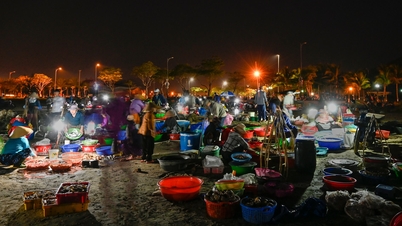 ផ្សាររាត្រីកំពង់ផែនេសាទ Tho Quang