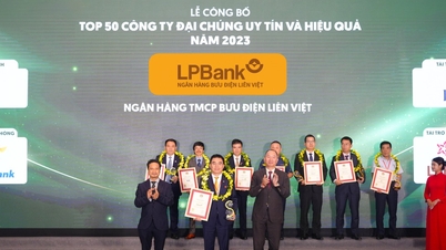 LPBank was honored in the Top 50 prestigious and effective public companies in 2023