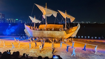 ការ​ហាត់សម​ទូទៅ​របស់​អ្នក​ផលិត​ភាពយន្ត​ដែល​មាន​ឈ្មោះ​ថា Legendary Train នៅ​កំពង់ផែ Saigon