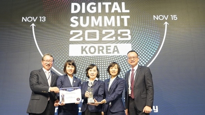 BIDV won the 'Outstanding Digital Transformation Unit' award at ASOCIO 2023