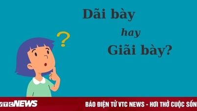 Thử thách Tiếng Việt: 'Dãi bày' hay 'giãi bày'?