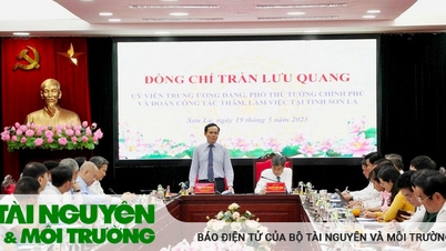 Phó Thủ tướng Trần Lưu Quang thăm, làm việc tại Sơn La