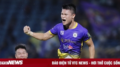 យកឈ្នះក្លឹប Nam Dinh ក្លឹប Hanoi FC ទទួលបានចំណាត់ថ្នាក់លេខ២ក្នុងតារាង V-League