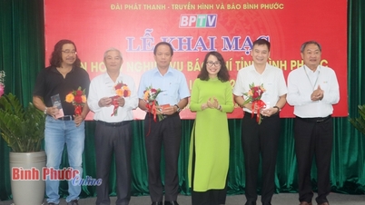 Khai mạc Liên hoan nghiệp vụ báo chí tỉnh Bình Phước lần thứ I