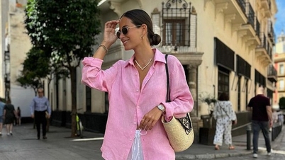 Trang phục tươi trẻ, sang trọng đang thịnh hành trên Instagram từ vải lanh