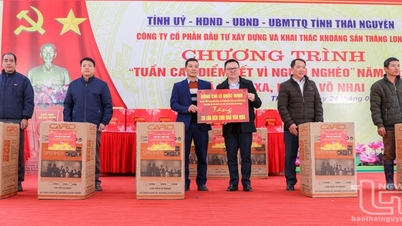 Báo Nhân Dân và Thái Nguyên triển khai chương trình “Tuần cao điểm Tết Vì người nghèo”