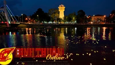 Lung linh đêm hoa đăng trên dòng Cà Ty