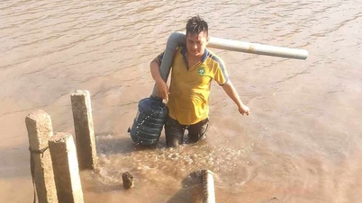 Severe drought and salinity, why is Tien Giang using salt water to fight drought and salinity?