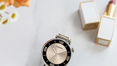 Món quà Huawei Watch GT 4 Gold Milanese cho ngày 8-3