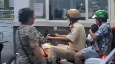 Bé trai bất ngờ lên cơn co giật, người cha hốt hoảng ôm con cầu cứu CSGT