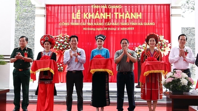 Thủ tướng Phạm Minh Chính dự lễ khánh thành công trình cải tạo, nâng cấp Bảo tàng Hà Giang