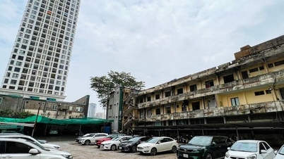 Cảnh hoang tàn tại dự án BĐS có vị trí đắc địa tại quận Thanh Xuân