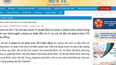 Công ty cổ phần dược phẩm Sao Việt Hà Nội bị xử phạt 50 triệu đồng