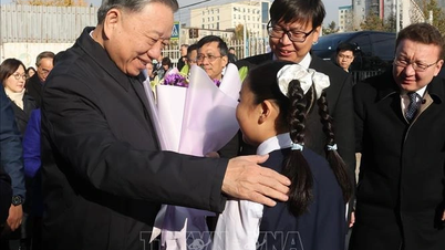 Tổng Bí thư, Chủ tịch nước Tô Lâm thăm trường mang tên Chủ tịch Hồ Chí Minh tại Mông Cổ