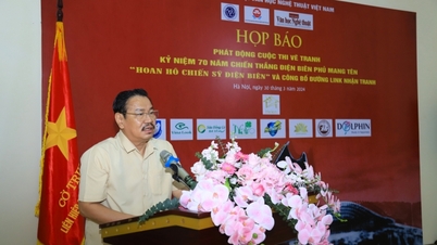 Khởi động cuộc thi vẽ tranh Kỷ niệm 70 năm Chiến thắng Điện Biên Phủ