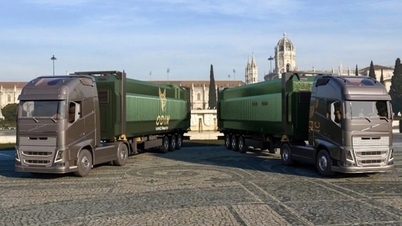 Mini reactor on container truck with capacity of nearly 20 MW