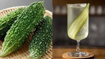 Độc đáo món cocktail làm từ khổ qua