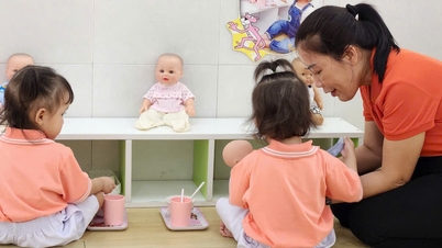 10 năm, tăng 15 lần số trẻ 6-18 tháng tuổi đến trường mầm non