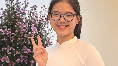 Nữ sinh thi học sinh giỏi vượt cấp, giành giải nhất của Hà Nội