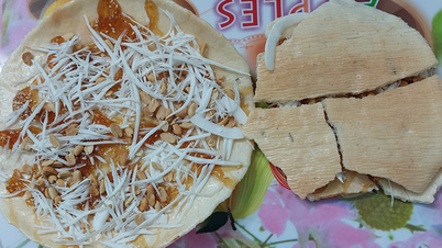 Bánh tráng kẹo mạch nha