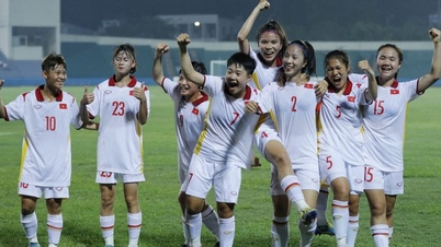 យកឈ្នះលីបង់ នារី U20 វៀតណាម ឈានចូលជុំចុងក្រោយ U20 នារីអាស៊ី