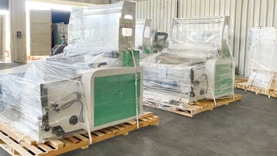 THILOGI packaging equipment for the production of PE bags and shaped fabric bags according to international standards