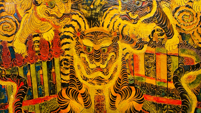 Gemälde „Fünf Tiger“