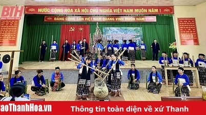 ថែរក្សា និងបង្រៀនចម្រៀងប្រពៃណី របាំ និងភ្លេងរបស់ជនជាតិថៃនៅស្រុក Lang Chanh