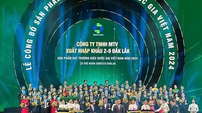 Công ty cà phê lớn nhất Đắk Lắk đạt Thương hiệu Quốc gia