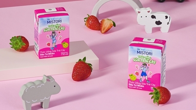 Mẹ an tâm để bé tự chọn thức uống yêu thích với TH true JUICE milk MISTORI