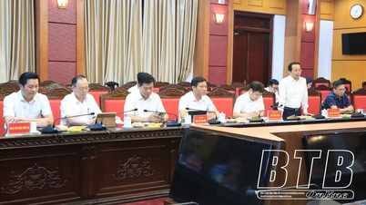 Thường trực Tỉnh ủy tiếp và làm việc với Đoàn công tác Ban Cơ yếu Chính phủ