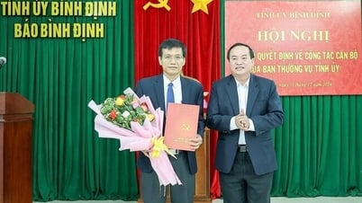 Ông Hồ Xuân Ánh được bổ nhiệm giữ chức Tổng Biên tập Báo Bình Định