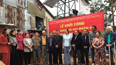 UBND phường 2, TP Đà Lạt xây dựng nhà Đại đoàn kết cho hộ nghèo