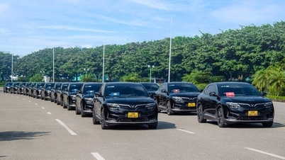Ô tô điện VinFast VF 8 trở thành xe phục vụ Hội nghị Bộ trưởng ASEAN