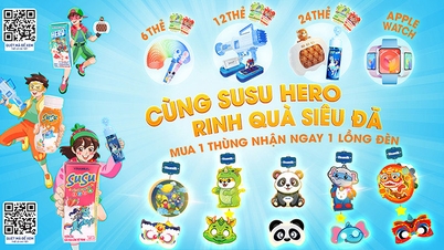 SUSU- HERO 1 BOX GETS 1 LANTERN & SME COLLECTS CARDS TO EXCHANGE GIFTS, HUNT FOR LUCKY CARDS TO WIN APPLE WATCH
