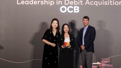 ធនាគារ OCB ទទួលបានរង្វាន់ធំចំនួន 2 ពី Mastercard