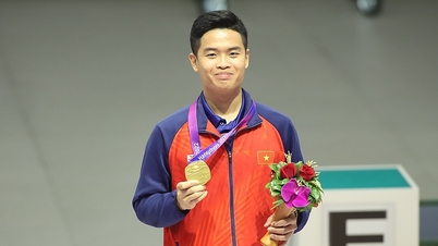 អ្នកបាញ់ Pham Quang Huy គឺជាអត្តពលិកឆ្នើមថ្នាក់ជាតិឆ្នាំ 2023