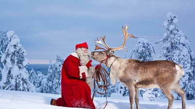 Working in Santa's hometown