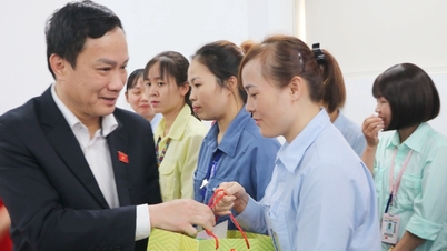 Hơn 100 suất quà Tết dành tặng công nhân tại Hải Dương