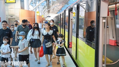 Metro Nhổn - ga Hà Nội hút khách