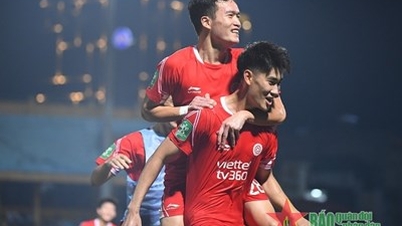 Viettel FC យក​ឈ្នះ Nam Dinh ២-០ ឡើង​ទៅ​វគ្គ​ពាក់​កណ្តាល​ផ្តាច់​ព្រ័ត្រ​ពាន​រង្វាន់ National Cup 2023