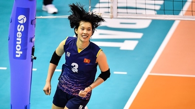 កីឡាបាល់ទះ "ជើងវែង" Tran Thi Thanh Thuy បានគ្រងមកុដពានរង្វាន់ Victory Cup ឆ្នាំ 2023 ដោយមិននឹកស្មានដល់
