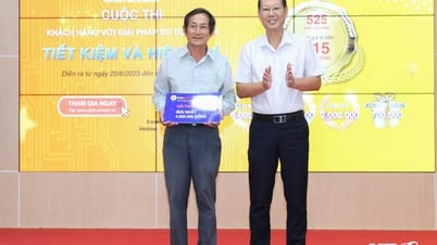 Ninh Thuan Electricity Company: Awarding the Contest "Customers with solutions for economical and efficient electricity use"