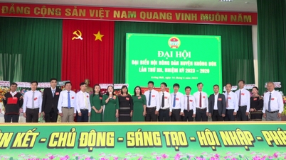 Congress of Farmers' Association of Krong Buk district, term 2023 - 2028