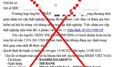 Thủ đoạn mới, mạo danh BHXH thu hồi tiền trợ cấp thất nghiệp