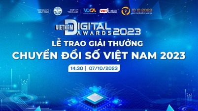 ពានរង្វាន់បំរែបំរួលឌីជីថលវៀតណាមឆ្នាំ 2023 នឹងត្រូវបានបង្ហាញនៅថ្ងៃទី 7 ខែតុលា។