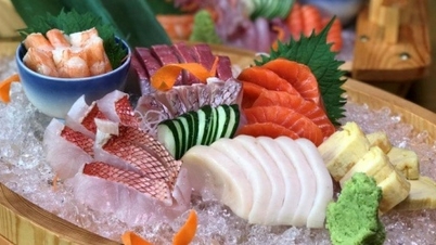 Infected by the habit of eating raw food